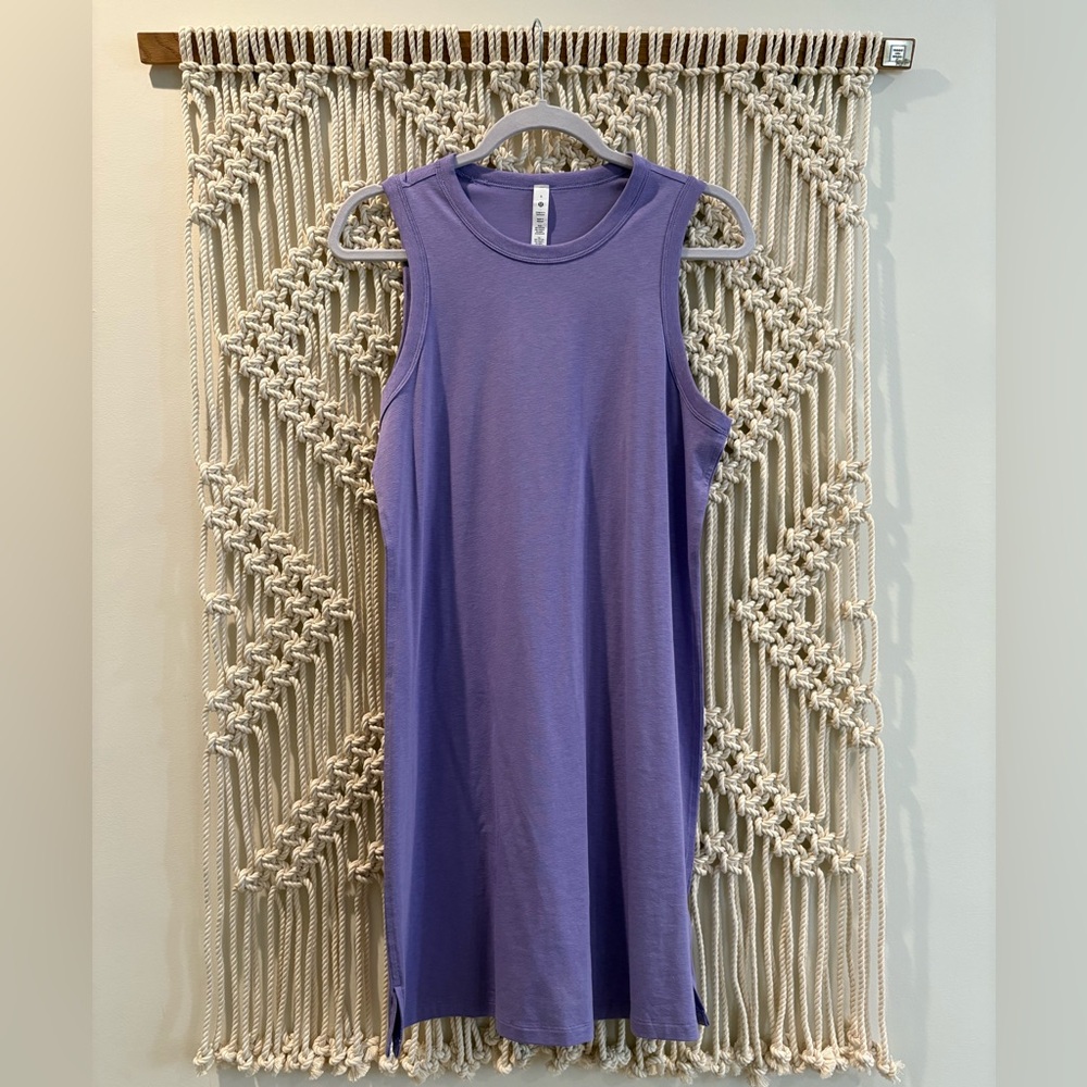 Lululemon classic tank dress -  dark lavender - size 6